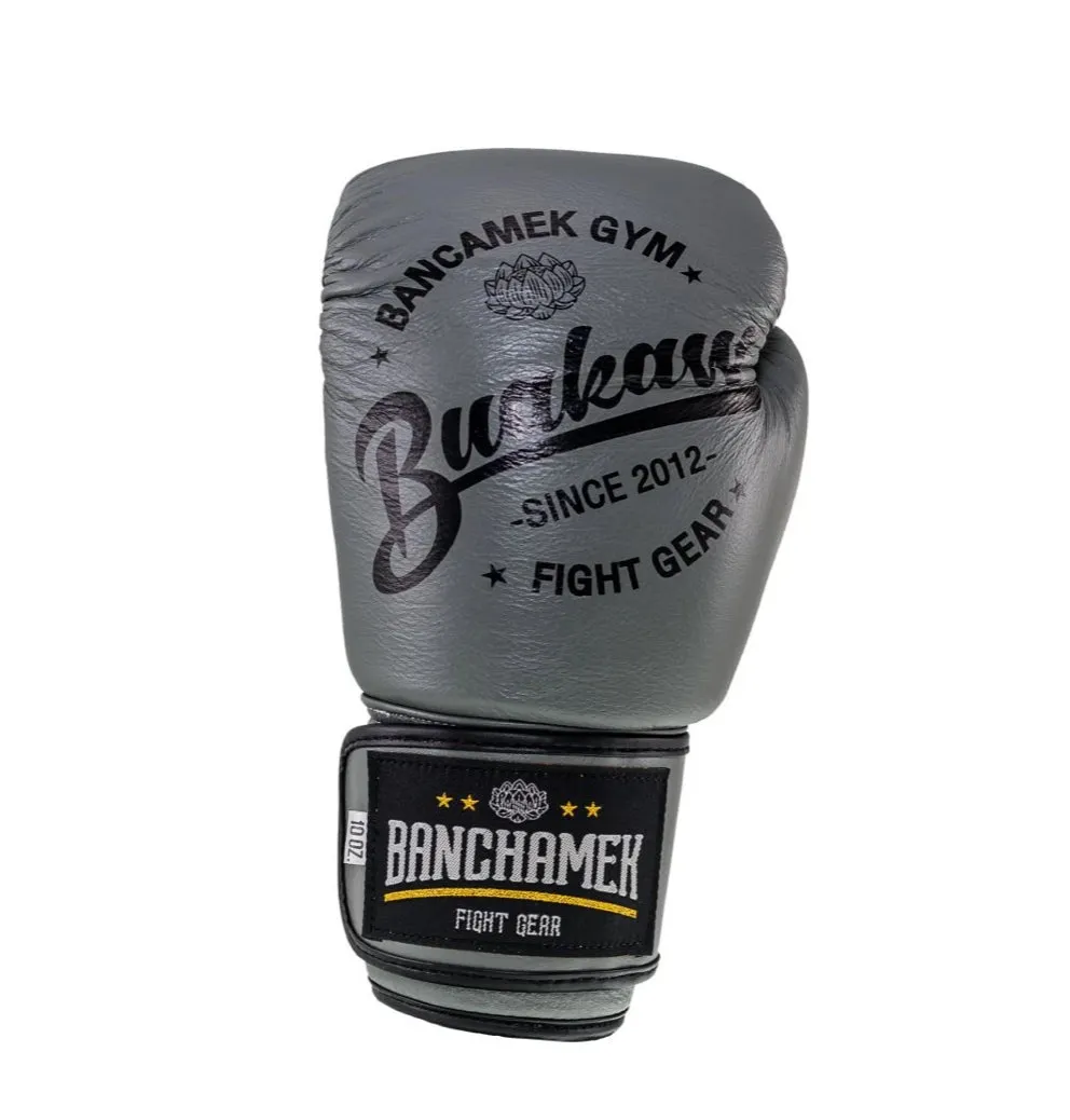 泰拳拳套 Thai Boxing Gloves : Buakaw BGL-W1 Grey